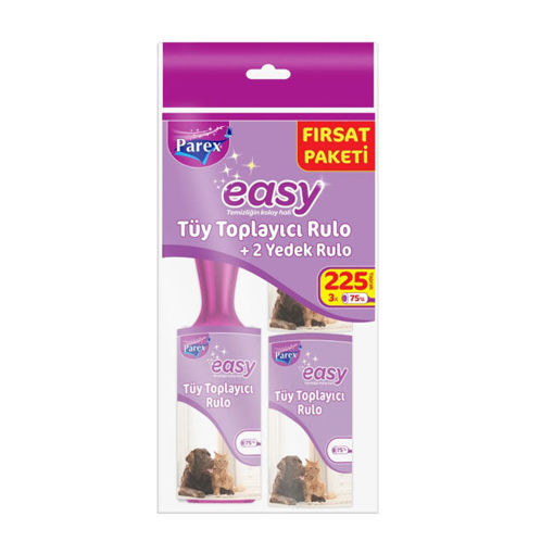 Parex Tüy Toplayıcı Rulo Easy Fırsat Paket 225li nin resmi