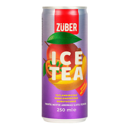 Züber Ice Tea Tropik Meyve 250 Ml nin resmi