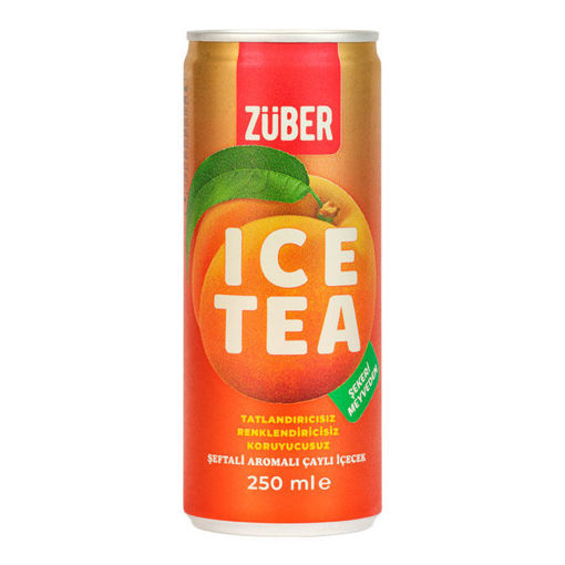 Züber Ice Tea Şeftali 250 Ml nin resmi