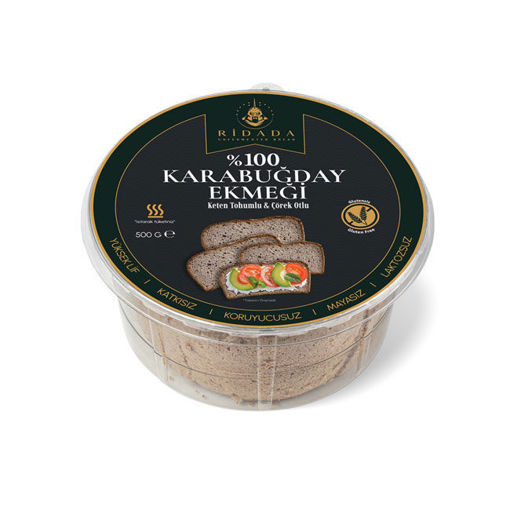 Ridada Glutensiz Karabuğday Ekmeği 500gr nin resmi