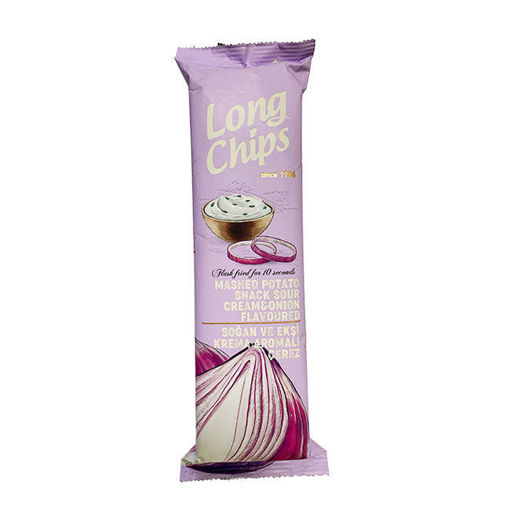 Long Chips Soğan ve Ekşi Krema Aromalı Çerez 75 Gr nin resmi
