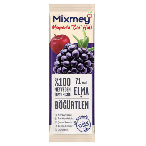 Mixmey Meyve Barı Böğürtlen 20 Gr nin resmi