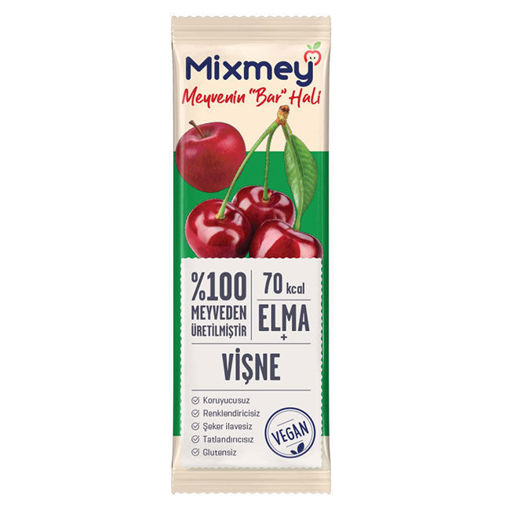 Mixmey Meyve Barı Vişne 20 Gr nin resmi