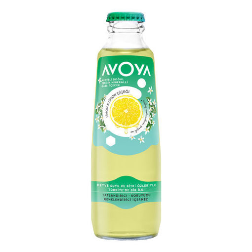 Avoya Limon&Limon Çiçeği Maden Suyu 200 ml nin resmi
