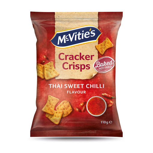 Mc Vitie's Cracker Crisps Sweet Chili 110 Gr nin resmi