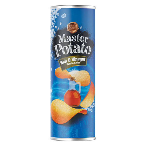 Master Patato Tuz ve Sirke Soslu Cips 160Gr nin resmi