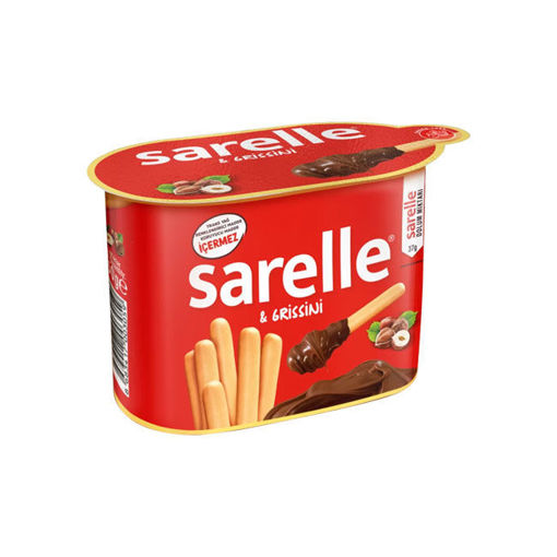 Sarelle Kakao Fındık Ezmeli Grissini 50 Gr nin resmi