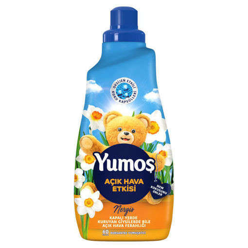 Yumoş Çamaşır Yumuşatıcı Açık Hava Etkisi Nergis 1440 Ml nin resmi