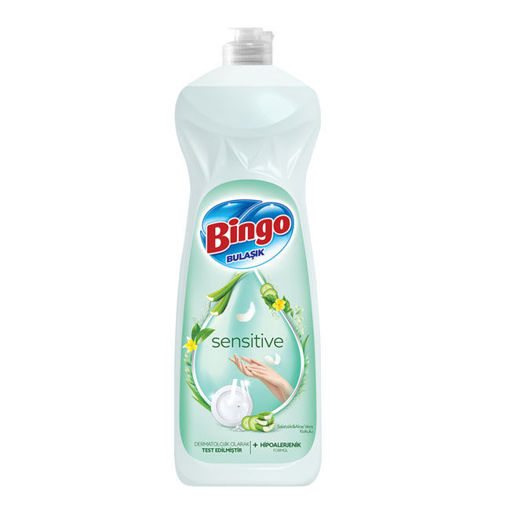 Bingo Sıvı Bulaşık Detarjanı Sensetive 650 Ml nin resmi