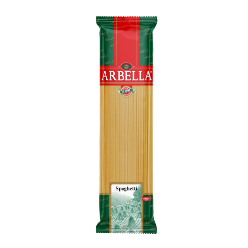 Arbella Makarna Spagetti 500 Gr nin resmi