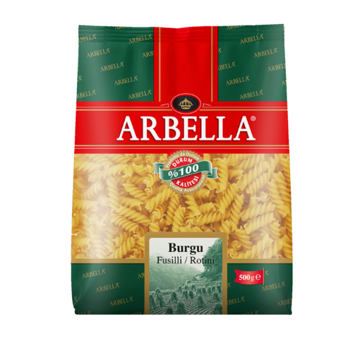 Arbella Makarna Burgu 500 Gr nin resmi