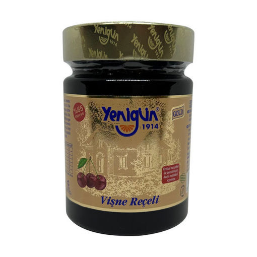 Yenigün Gold Seri Vişne Reçeli 400 Gr nin resmi