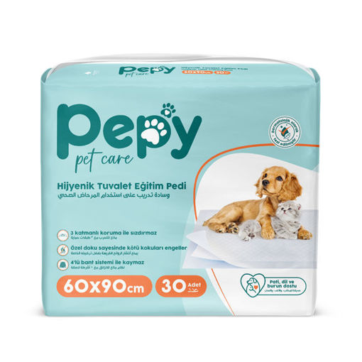 Pepy Kedi Köpek Eğitim Pedi 30lu 60x90 Cm nin resmi