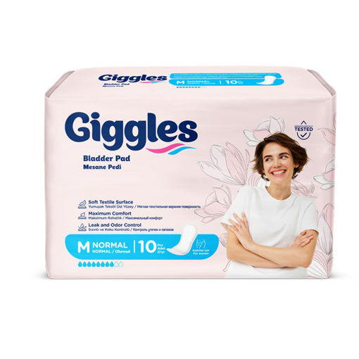 Giggles Kadın Mesane Pedi Medium Normal 10lu nin resmi