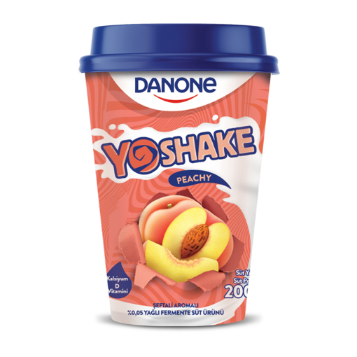 Danone Yoshake Peachy 200 Ml nin resmi