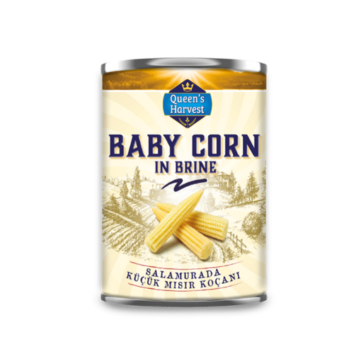 Queens Harvest Bebek Mısır Koçanı (11+) 410g nin resmi