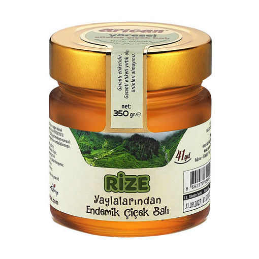 Arıcan Rize Yaylalarından Endemik Bal 350gr nin resmi
