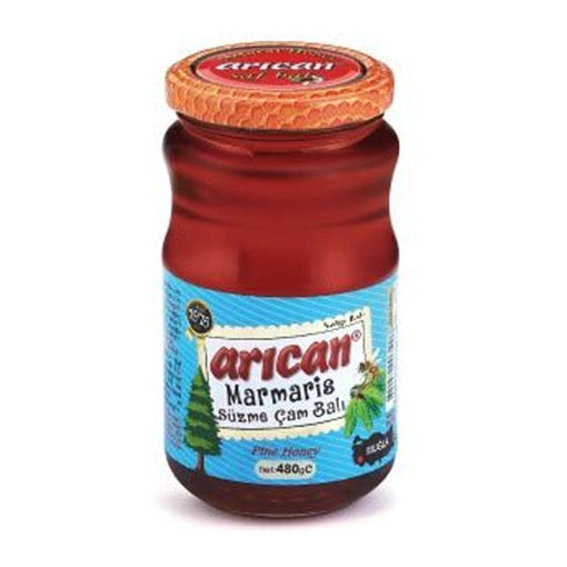 Arıcan Marmaris Süzme Çam Balı 500gr nin resmi