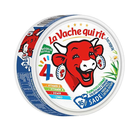 La Vache Qui Rit 16'Li Üçgen Peynir 200gr nin resmi