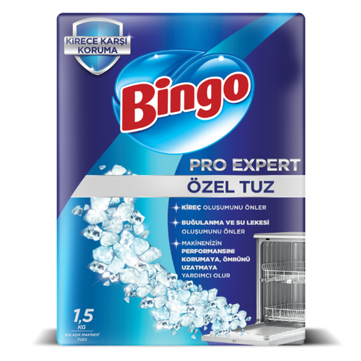 Bingo Bulaşık Makinesi Tuzu 1,5 Kg nin resmi