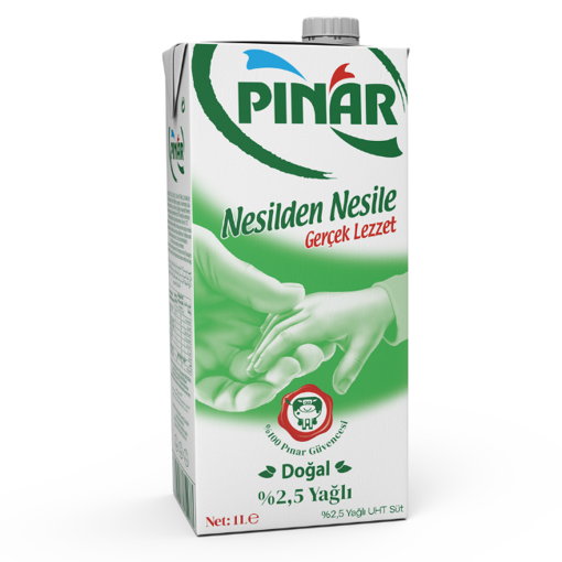 Pınar Süt %2.5 Yağlı 1 Lt nin resmi