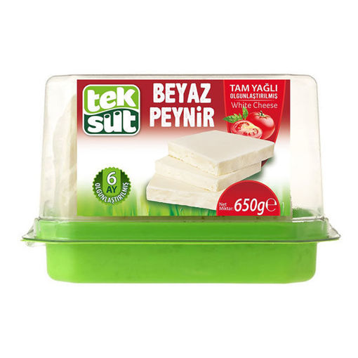 Teksut Olgunlaştırılmış Beyaz Peynir 650 Gr nin resmi