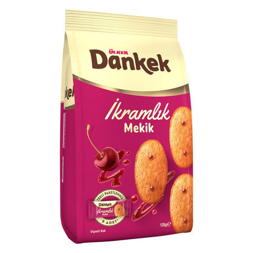 Ülker Dankek Mekik Kek Mini Vişneli 135 Gr nin resmi