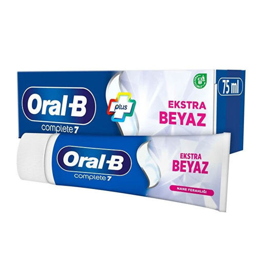 Oral-B Komple 7 Ekstra Beyazlık 75 Ml nin resmi