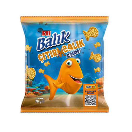 Eti Çıtır Balık Kraker 70 Gr nin resmi