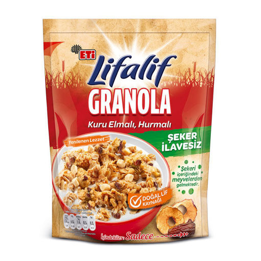 Eti Lifalif Granola Elmalı Hurmalı 200 Gr nin resmi