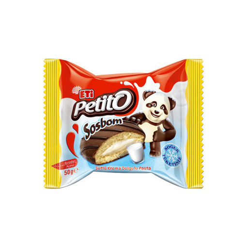 Eti Petito Sosbom Sütlü Kremalı 50g nin resmi