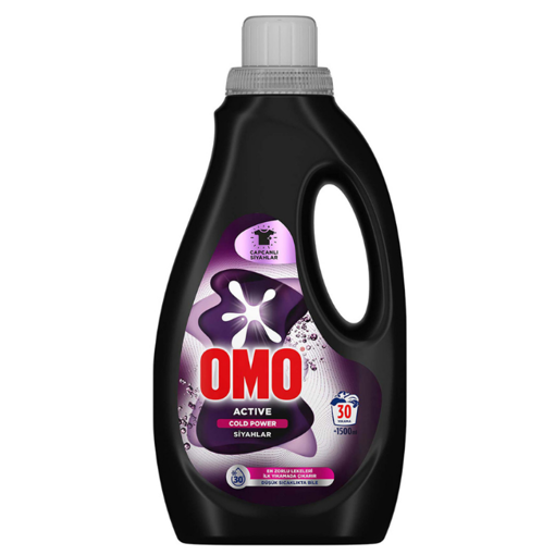 Omo Sıvı Çamaşır Deterjanı Cold Power Siyahlar 1500 Ml 30 Yıkama nin resmi