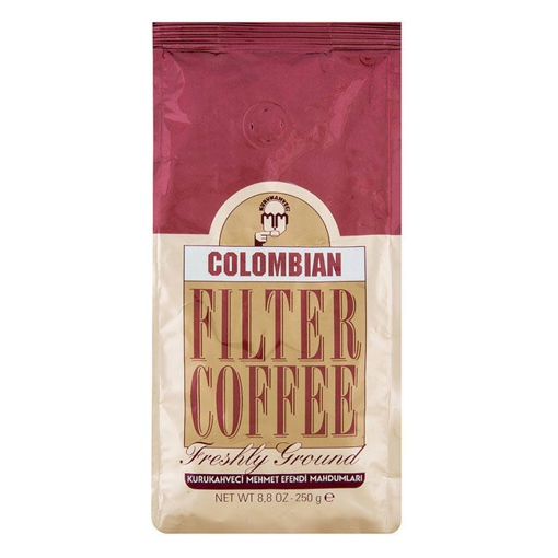 Kurukahveci Mehmet Efendi Colombian Press Coffee Öğütülmüş 250gr nin resmi