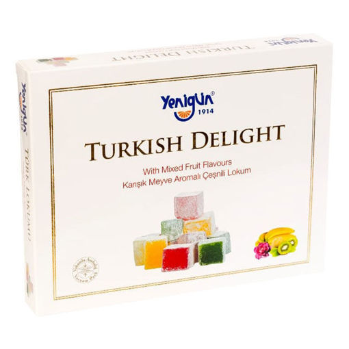 Yenigün Karışık Meyve Aromalı Lokum 250 Gr nin resmi
