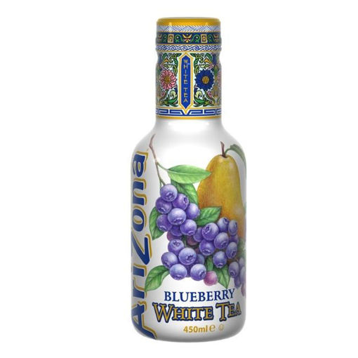 Arizona Bluberry White Tea 450 Ml nin resmi