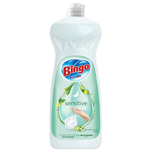 Bingo Sıvı Bulaşık Detarjanı Sensetive 1500 Ml nin resmi