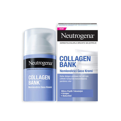 Neutrognena Collagen Bank Nemlendirici Gece Kremi 50 Ml nin resmi