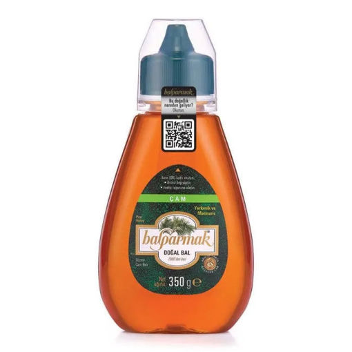 Balparmak Süzme Çam Balı Çıt Kapak 350 Gr nin resmi