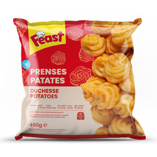 Feast Dondurulmuş Prenses Patates 450 Gr nin resmi