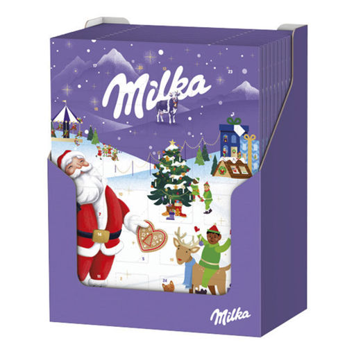 Milka Yeni Yıl Takvim Çikolata 90 G nin resmi