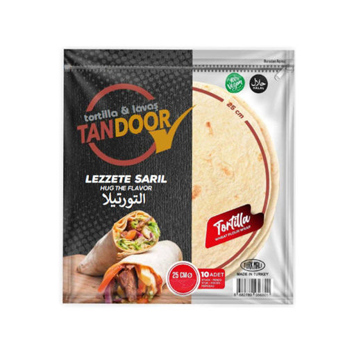 Tandoor Tortilla 25cm 650GR nin resmi