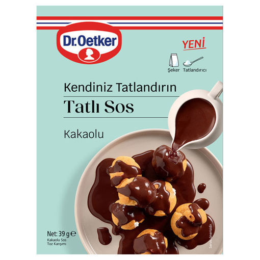 Dr Oetker  Kendiniz Tatlandırın Tatlı Sos Kakaolu 39 Gr nin resmi