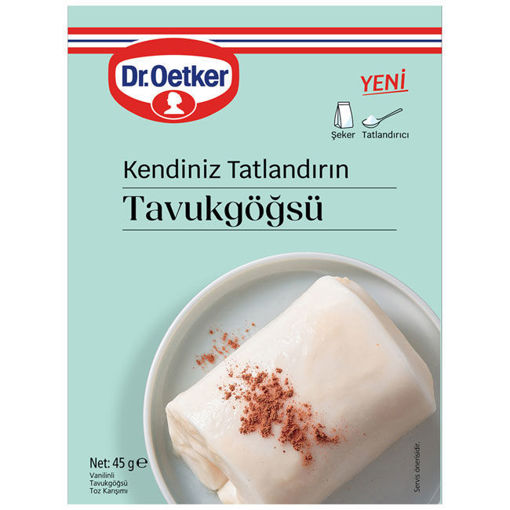 Dr Oetker Kendiniz Tatlandırın Tavukgöğsü 45 Gr nin resmi