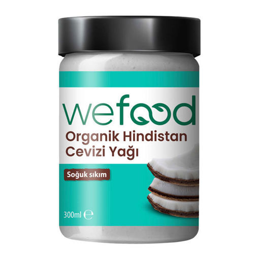 Wefood Organik Hindistan Ceviz Yağı 300ml nin resmi