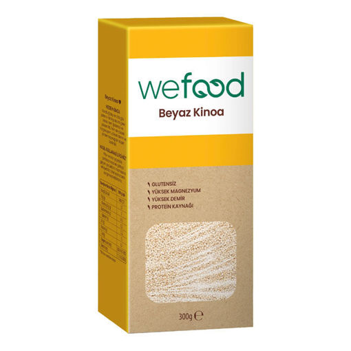 Wefood Beyaz Kinoa 400gr nin resmi