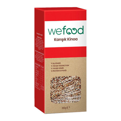 Wefood Karışık Kinoa 300gr nin resmi