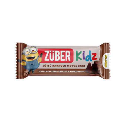 Züber Kids Meyve Bar Sütlü Kakaolu 25Gr nin resmi