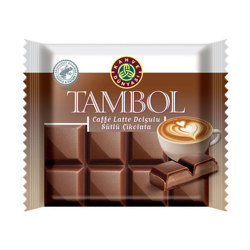 Kahve Dünyası Tambol Caffe Latte Dolgulu 100 Gr nin resmi