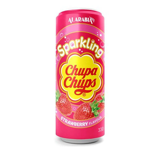 Chupa Chups Drink Strawberry 330 Ml nin resmi