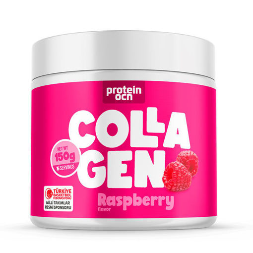 Protein Ocean Collagen Raspberry 150 G nin resmi